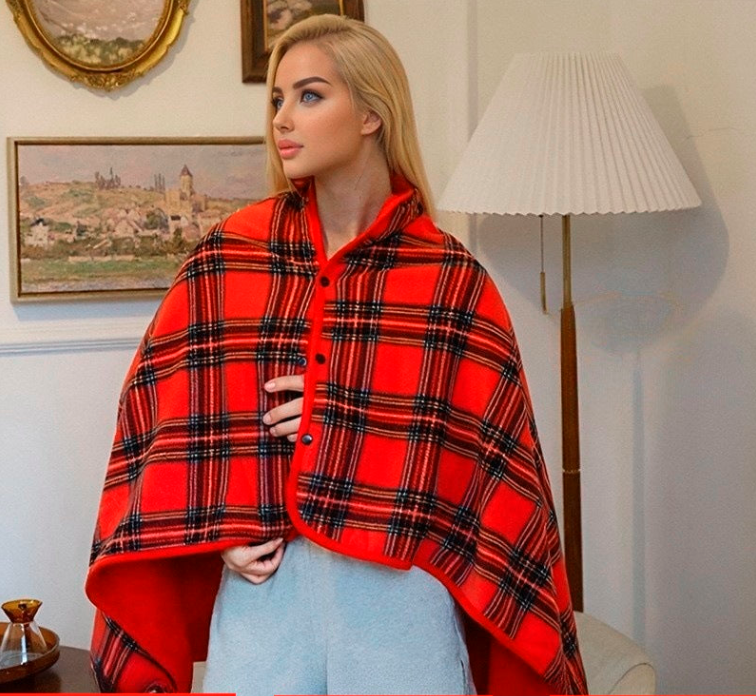 Thickened Shawl Blanket