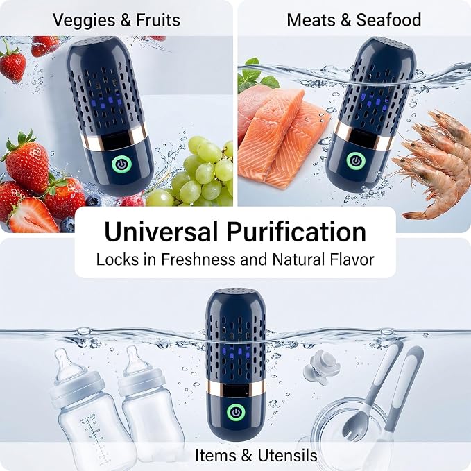 Ultrasonic Food Cleaner Device